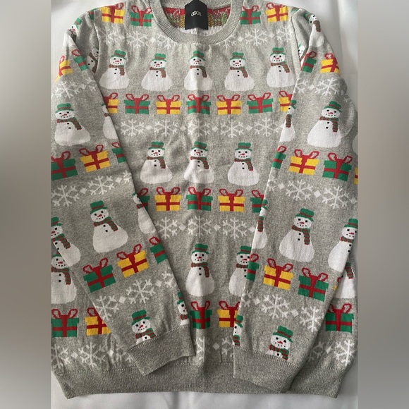 ASOS Ugly Christmas Pullover Sweater Women’s Size Medium - Picture 1 of 4